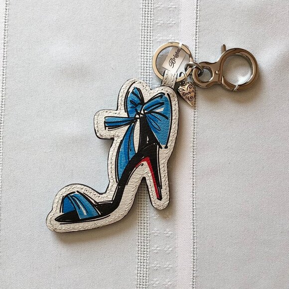Brighton Fashionista Cover Girls High Heels Handbag Charm Key Fob - Picture 2 of 3